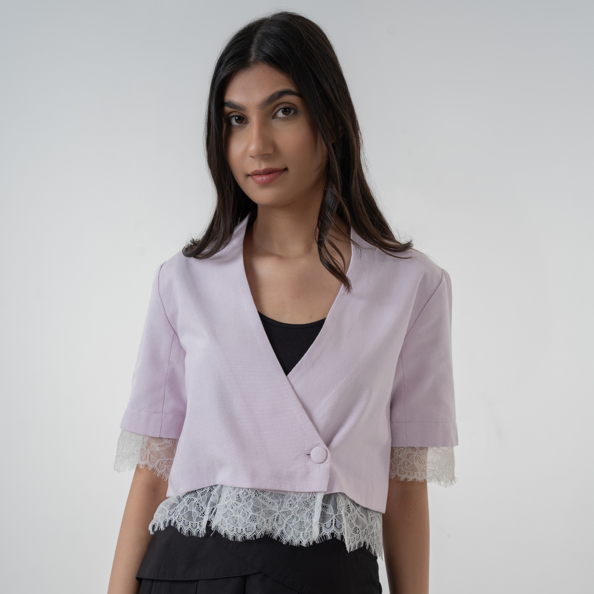 Lilac Lily Lace Blazer