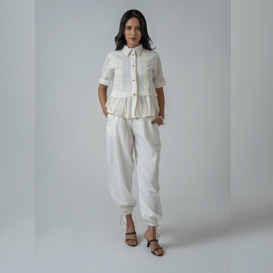 Portofino Peplum Top
