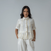 Portofino Peplum Top