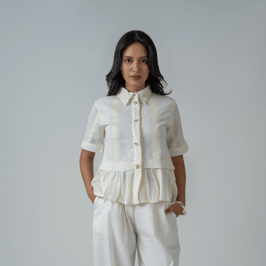 Portofino Peplum Top