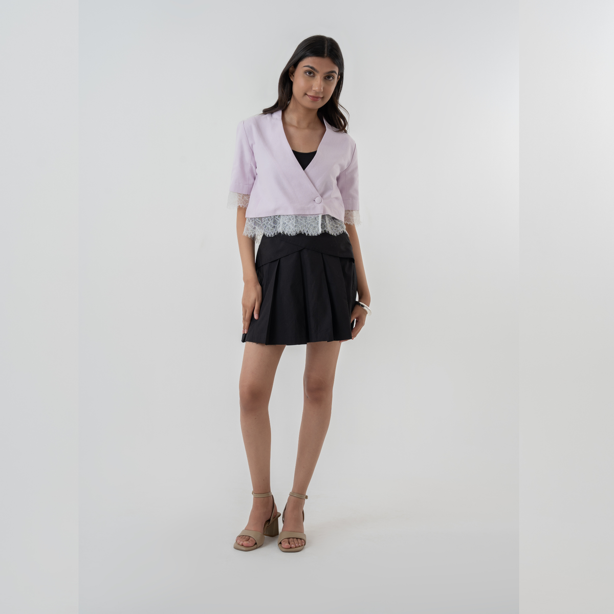 Lilac Lily Lace Blazer