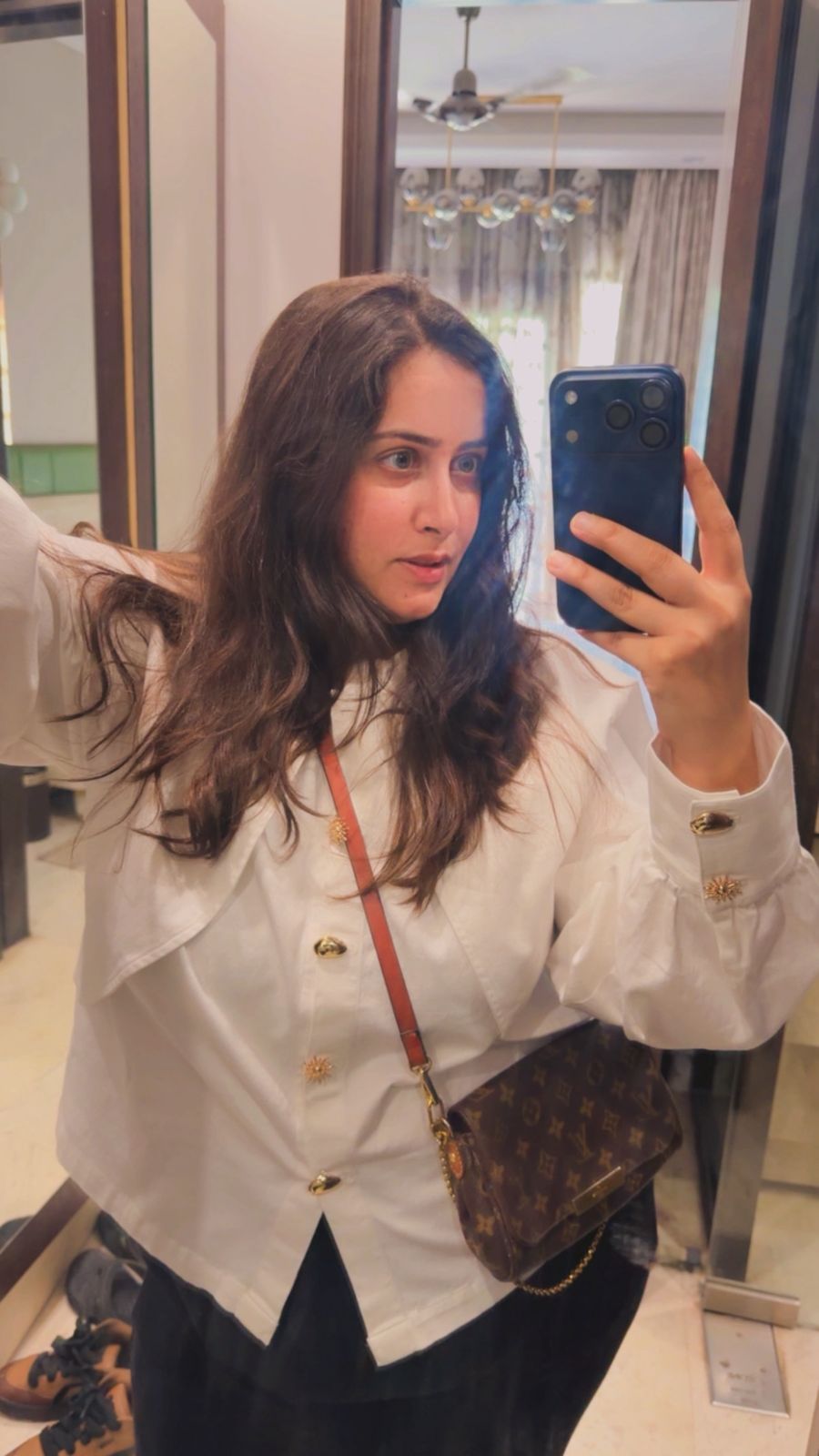 Ayushi in customised GMT Day Top