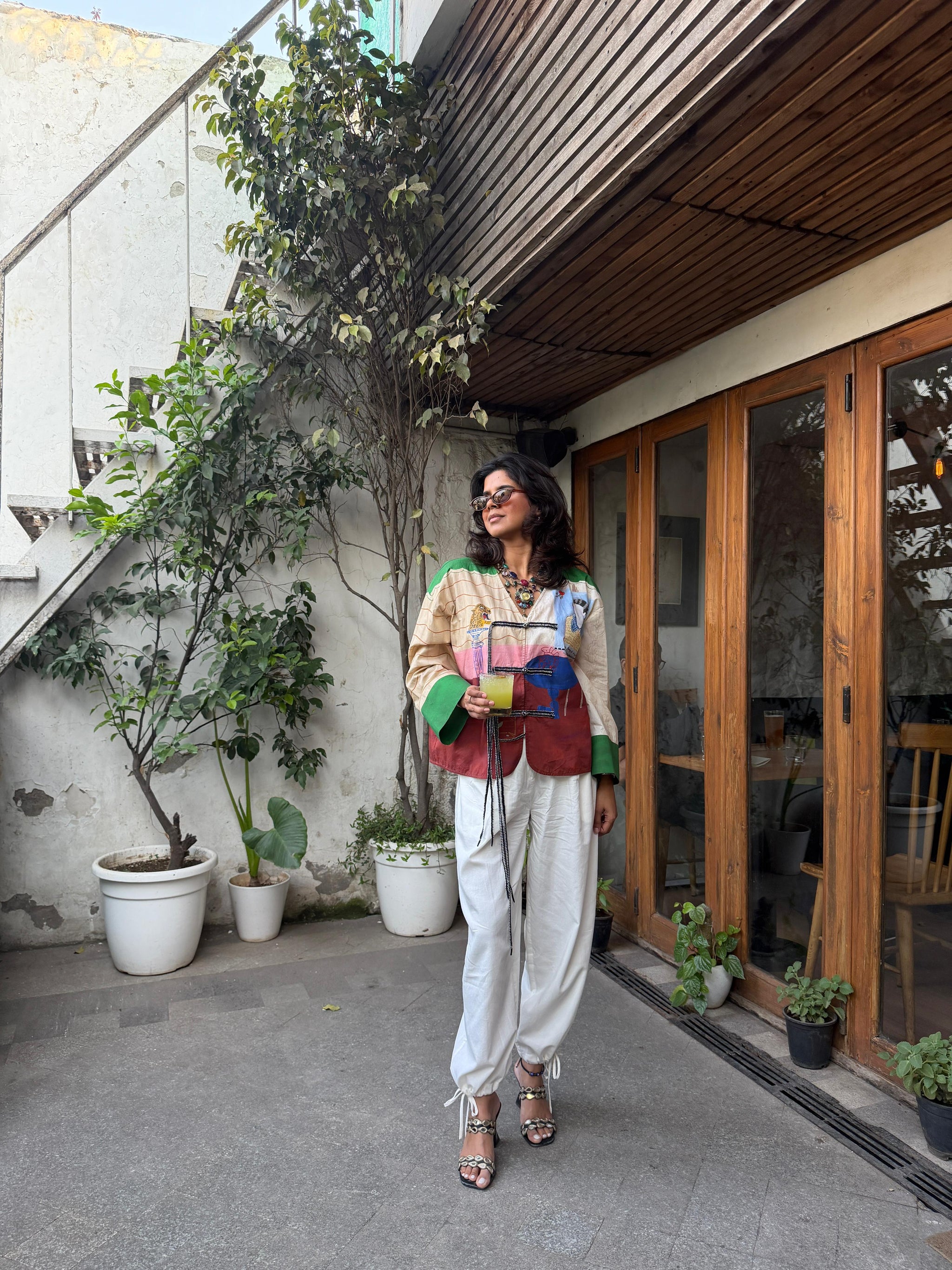 Elise in Bodrum Balloon Pants
