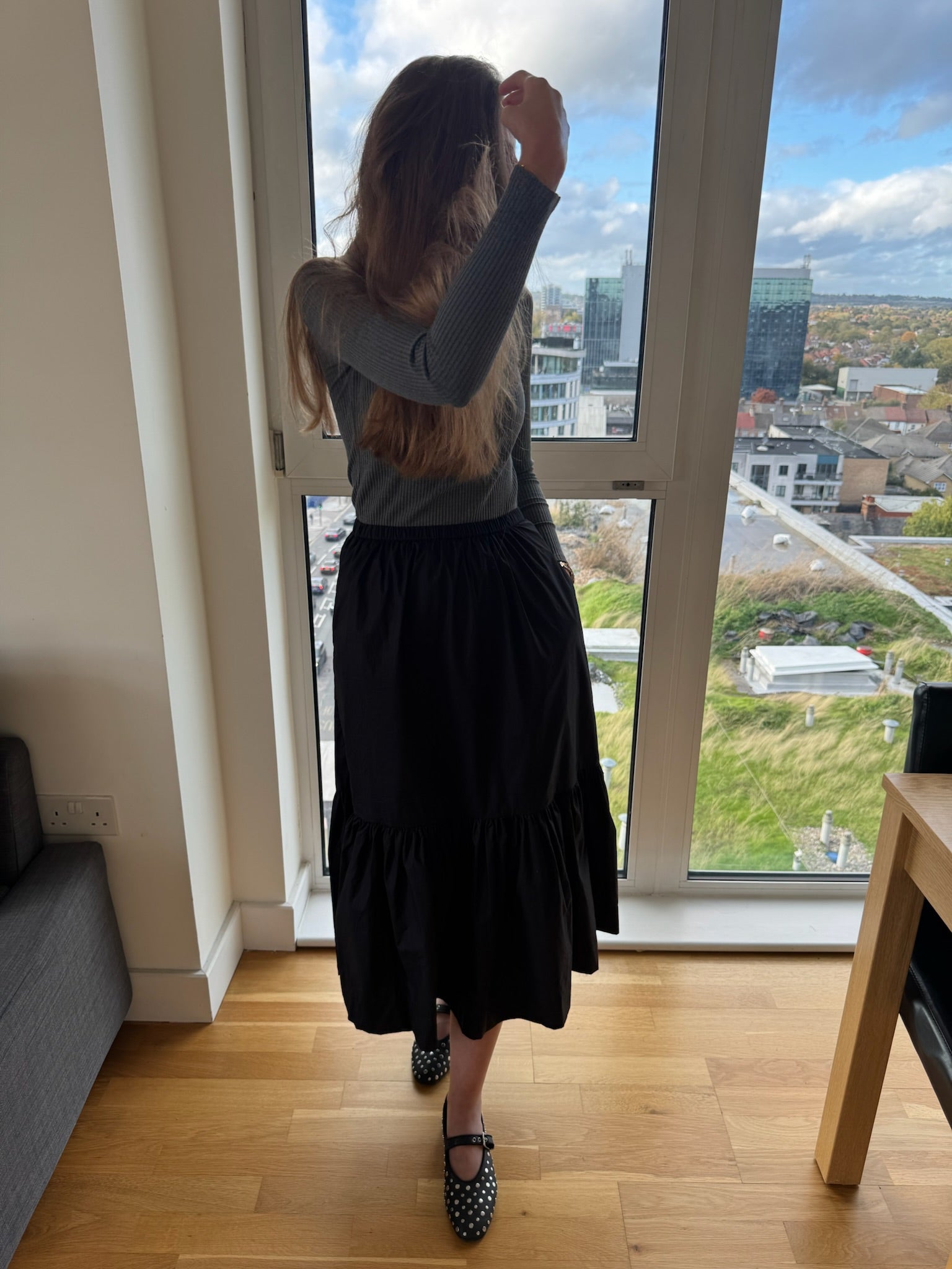 JUDE in Midnight Riviera Skirt
