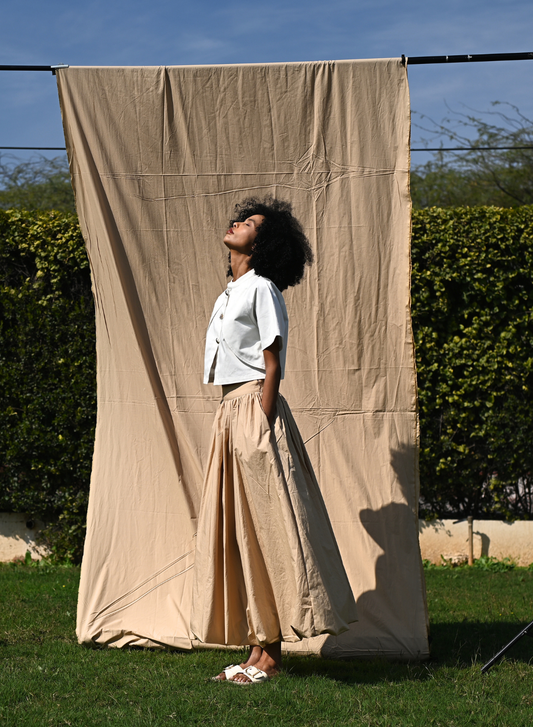 MANHATTAN MIDI SKIRT